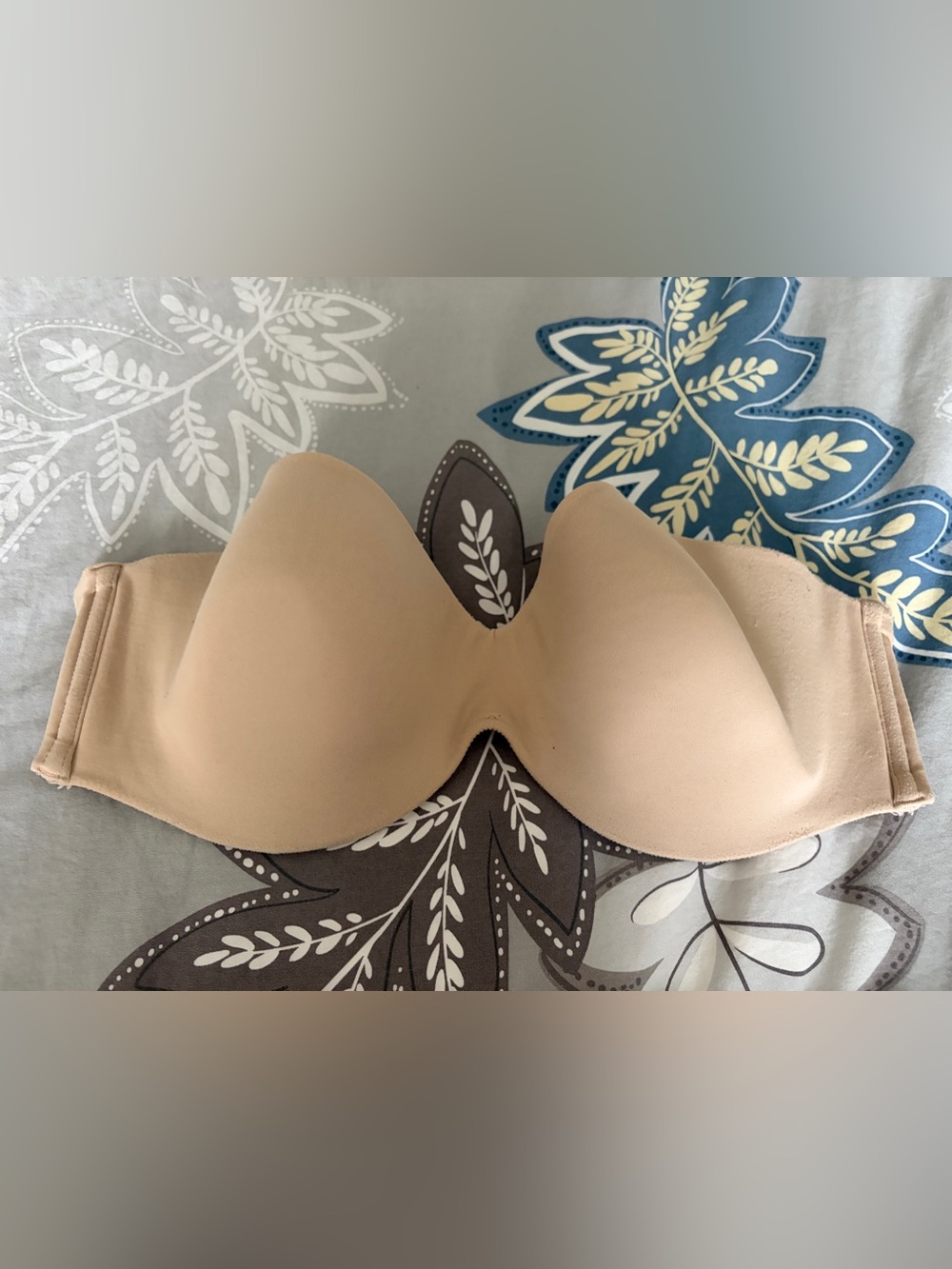 La SENZA Strapless Nude lightly lined Bra